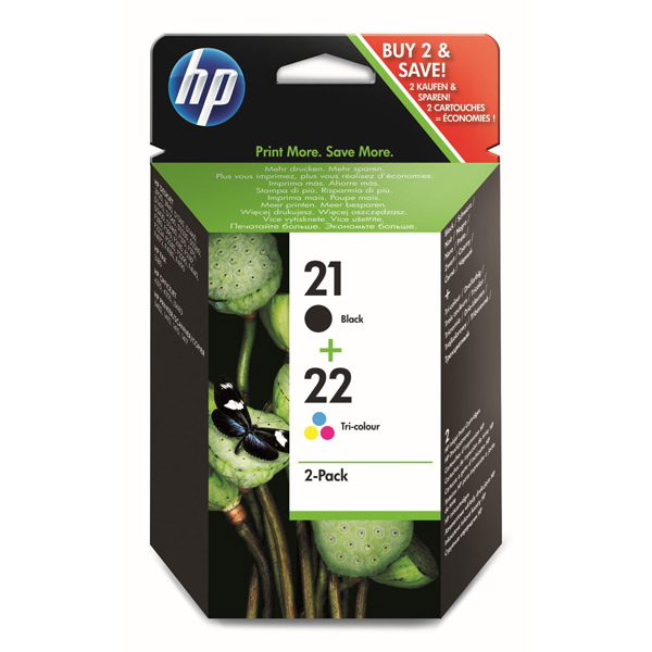 Картридж HP 21 Black/22 Tri-color