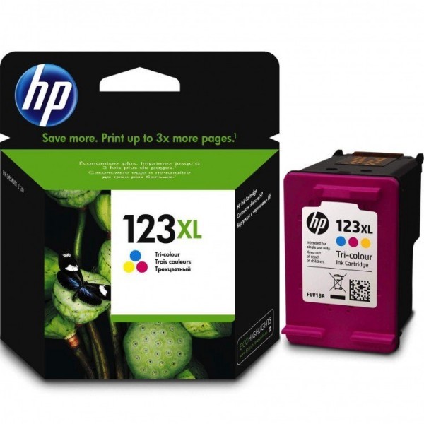 Картридж HP 123XL Tri-color